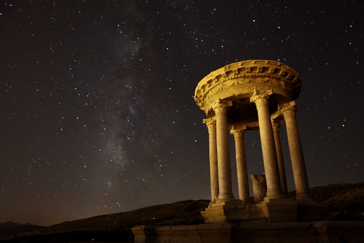 Kibyra Antik Kenti'nde Perseid Meteor Yağmuru Gözlemleri